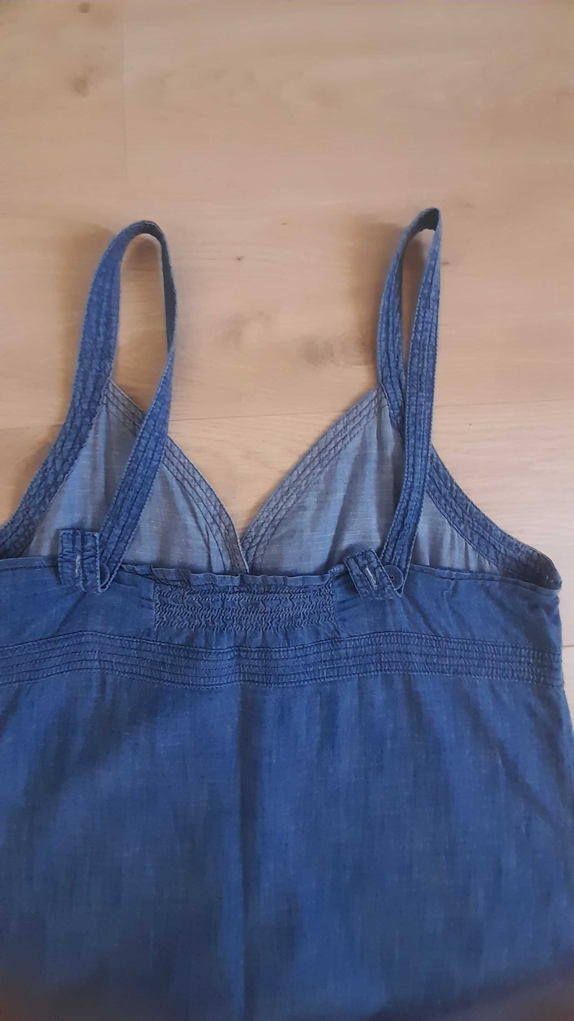 Sukienka cienki jeans 42