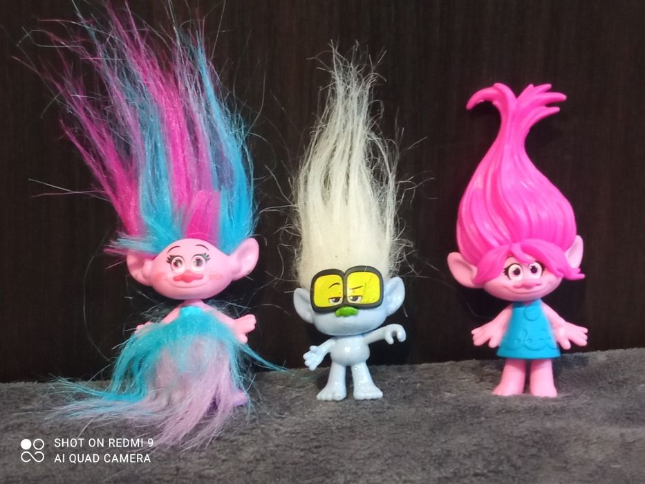 Кукла, Тролль Цветан,Розочка,Алмаз,Зельф,Mattel