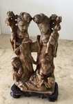 Estatueta em jade.