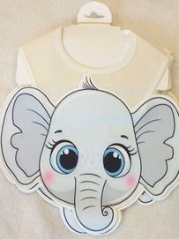 śliniak niemowlęcy słoń