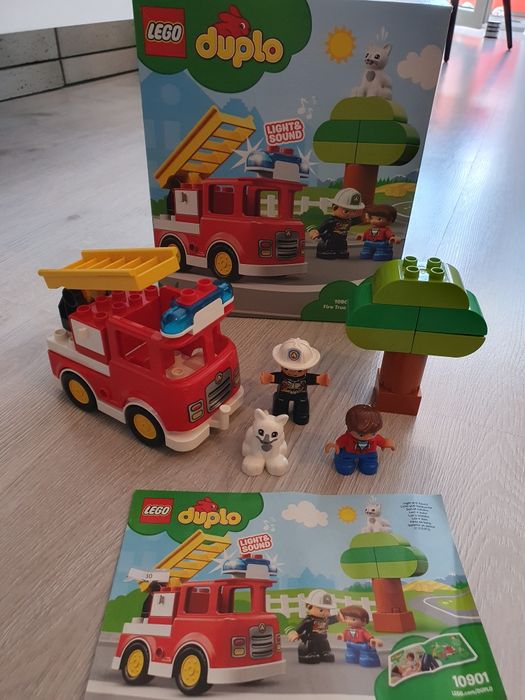 Lego duplo 10901 straż + autobus 10851
