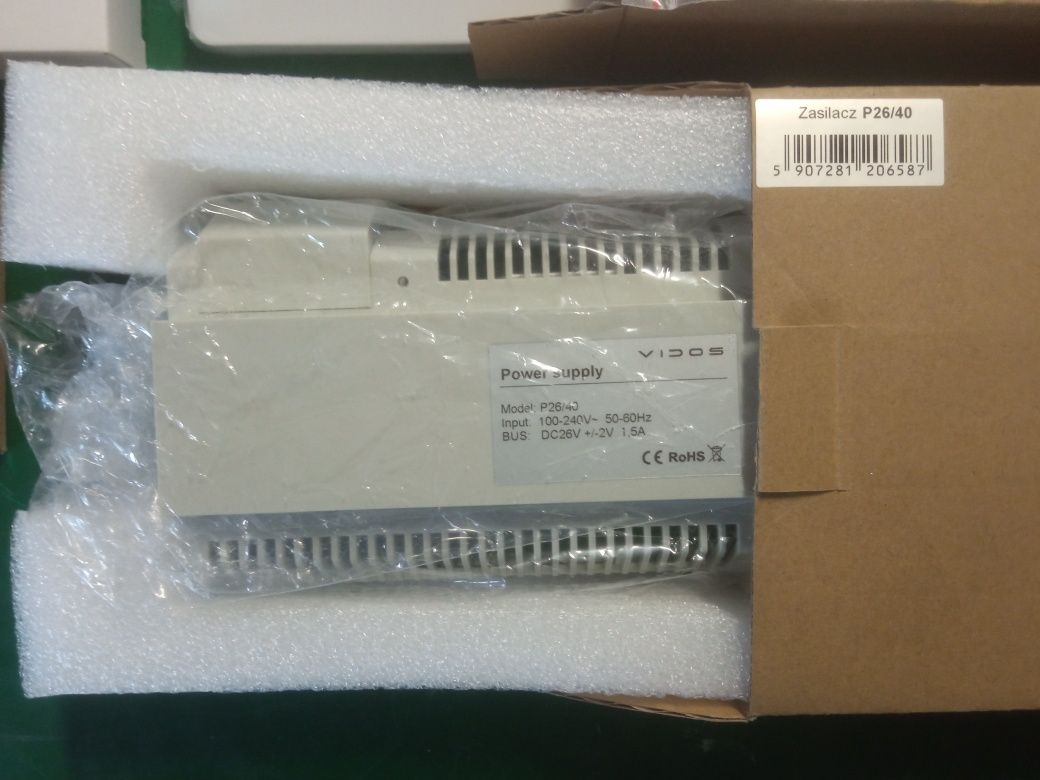 Wideodomofon 2-rodzinny VIDOS DUO 1xS1202A 1xM1023B 1xU1011 zestaw