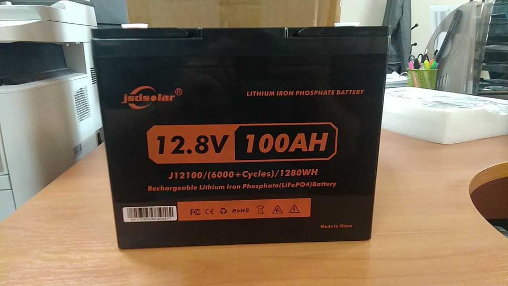 Продам срочно АКБ JsdSolar 12.8V100HA 6 шт . ТОРГ УМЕСТЕН