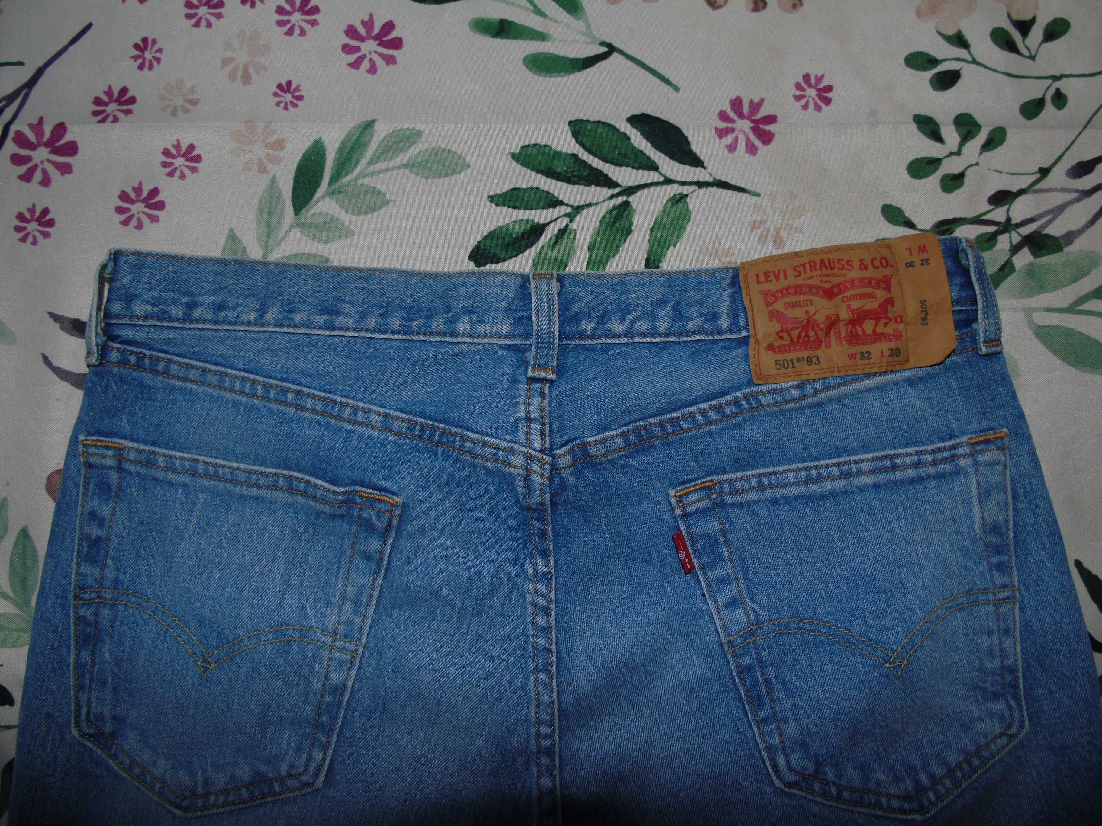 Levis 501 32/30 Spodnie Slim