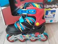 Rolki Adjustable Skates Nieużywane rozmiar 35-38.