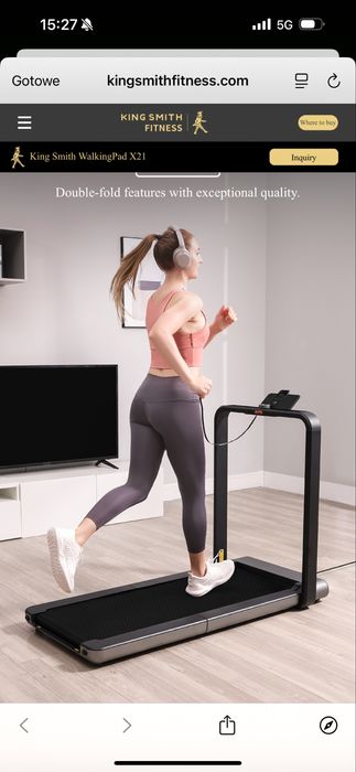 Bieżnia elekteyczna TRX21F King Smith