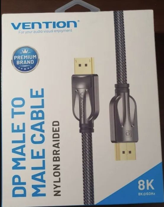 Кабель Vention DisplayPort - DisplayPort v 1.4; - 2м,  3м.