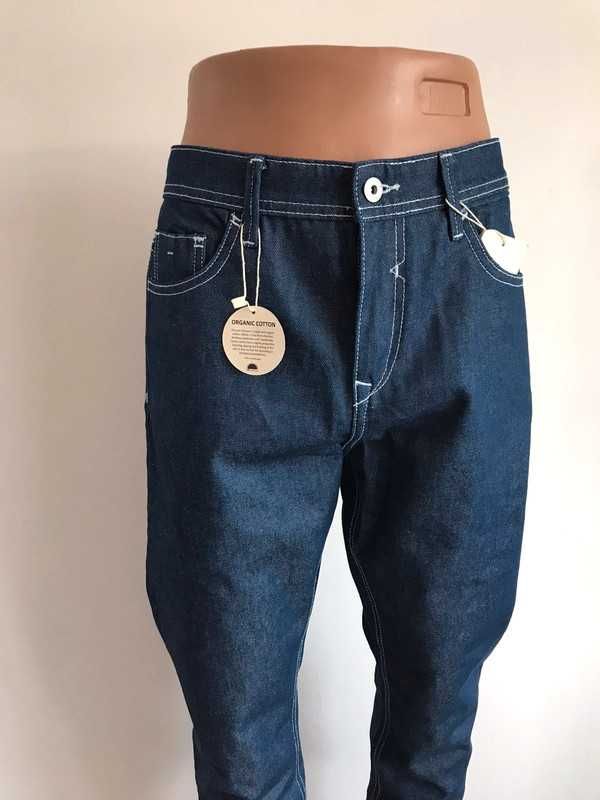 Nowe jeansy dzinsy meskie spodnie granat M