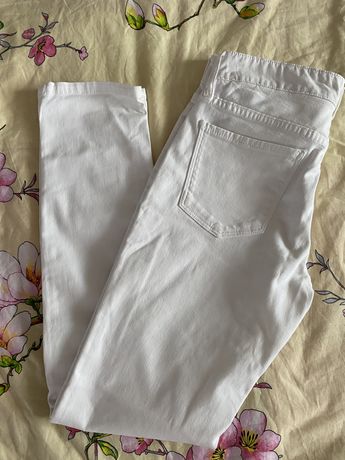 Джинсы, брюки белые Massimo Dutti/ Tommy Hilfiger