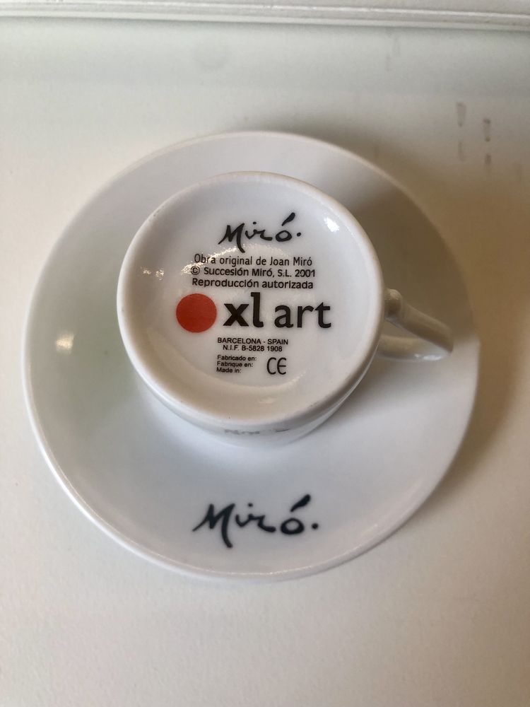 Chávena de café | coleção Joan Miró | porcelana