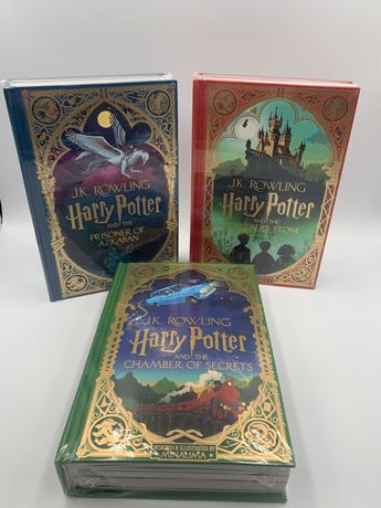 Комплект із 3-х книг Harry Potter: Year 1, 2, 3 (Minalima)