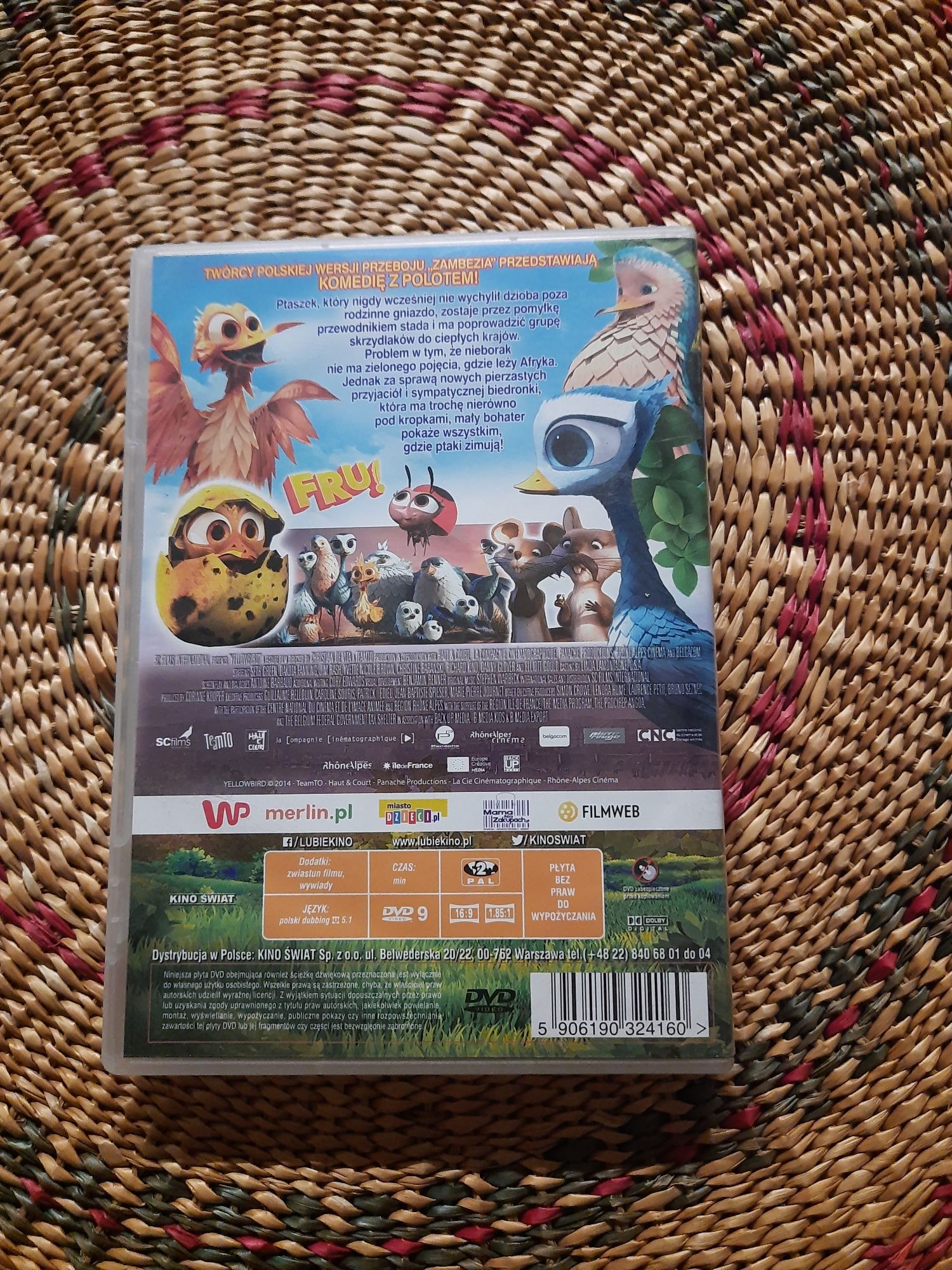 DVD z bajką Którędy na Afryke - Fru!