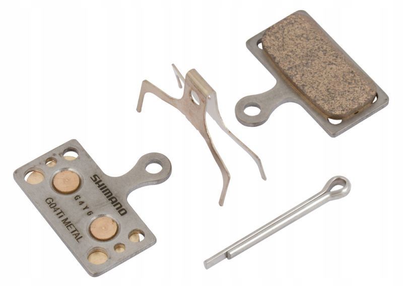 Klocki Shimano G04TI Metaliczne BOX Oryginał