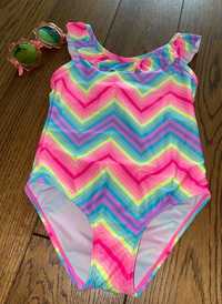Piękny kolorowy tęczowy kostium kąpielowy PRIMARK