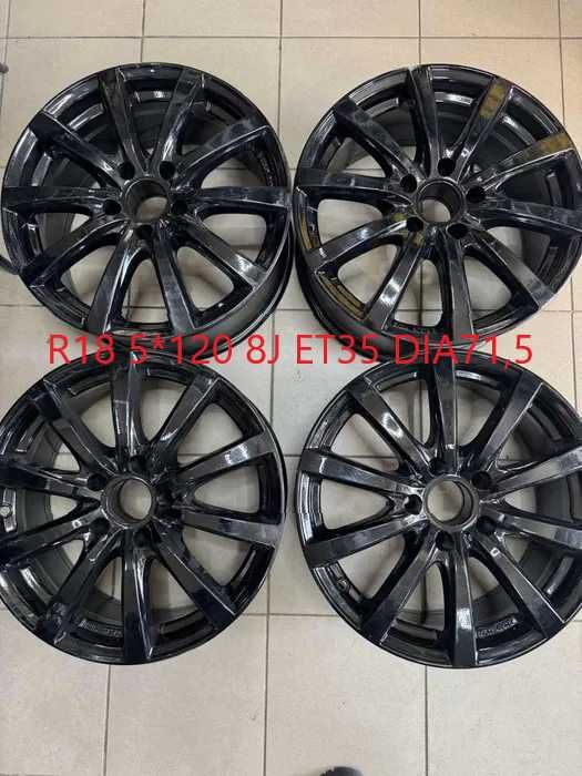Титанові диски R18 5*120 8J ET35 DIA71,5
