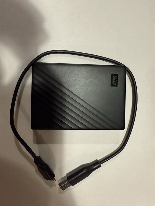 Зовнішній диск WD My Passport 5 TB Black hdd