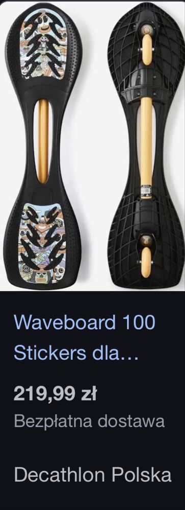 Deskorolka Waveboard oxelo - Decathlon