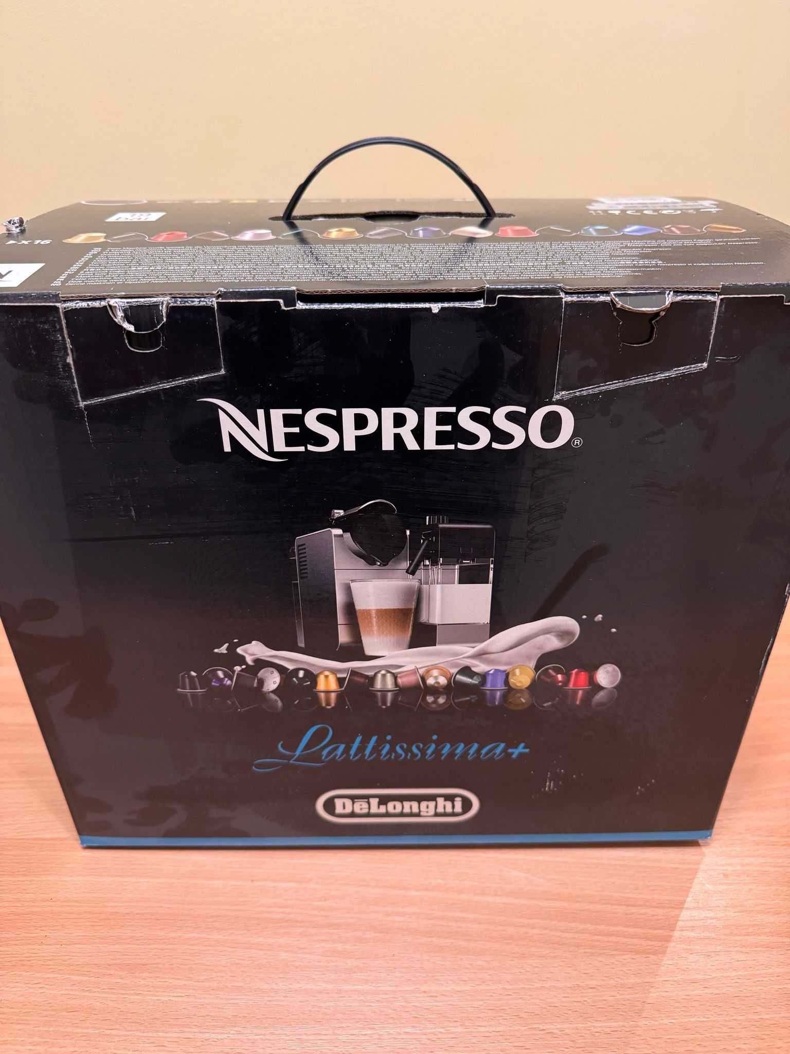 Ekspres kapsułkowy De'Longhi Nespresso Lattissima  EN520.BL