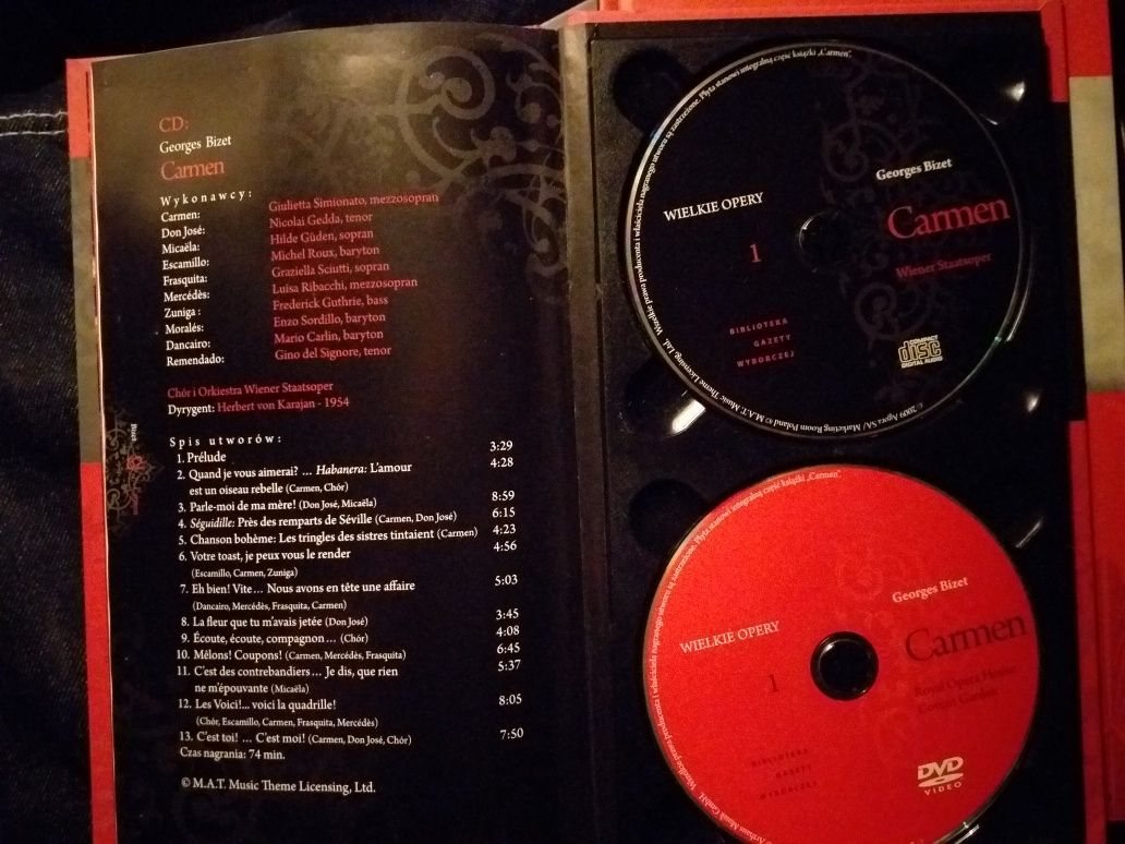 DVD / CD Georges Bizet Carmen Agora 2009