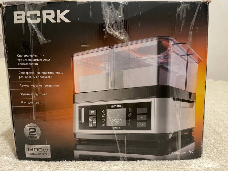 Професійна пароварка bork