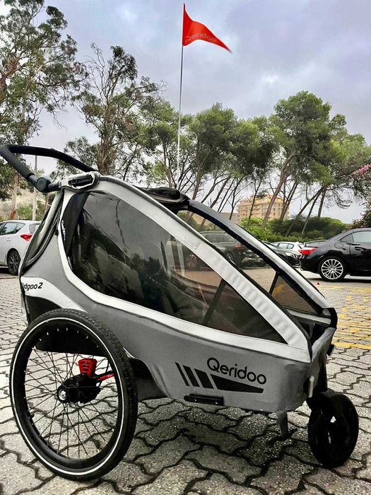 Kidgoo 2 Querido Chariot – Reboque & Carrinho para 2 crianças em um só