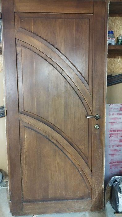 Drzwi dębowe 100/210  po demontażu