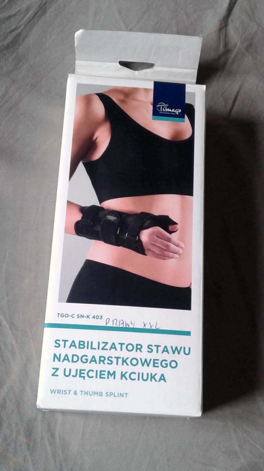 Stabilizator Stawu nadgarstkowego z ujęciem kciuka prawy