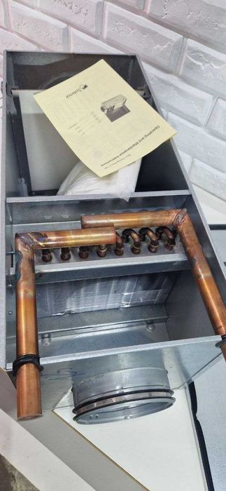 Нагреватель канальный водяной с фильтром Systemair VBF 125