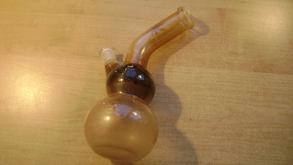 Starocie z PRL - Trafika = Shisha szklana niekompletna do rozpoznania