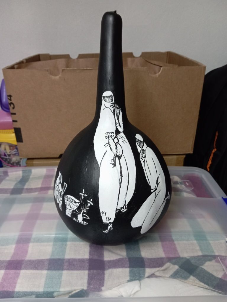 Vendo cabaça pintada a mão