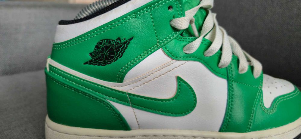 Air Jordan 1 Mid Lucky Green | Rozmiar 38,5 | Oryginał |