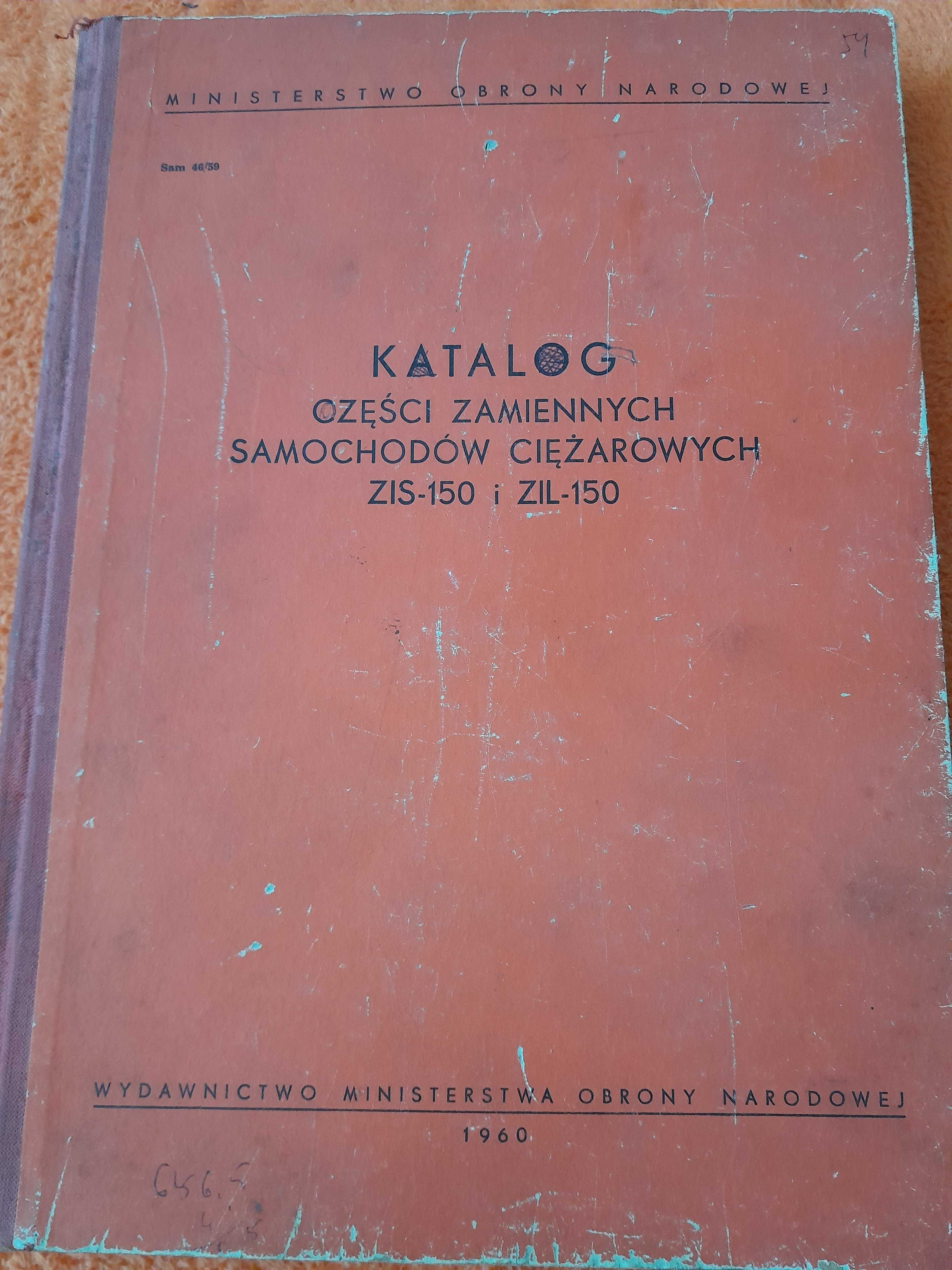 Katalog Części Samochód Ciężarowy ZIS-150 i ZIL-150