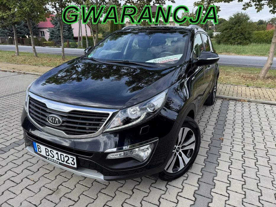 Kia Sportage 2.0 Diesel+184KM+4x4+Skóra+Alu+Szyber+Xenon+Navi+100%Bezwypadek