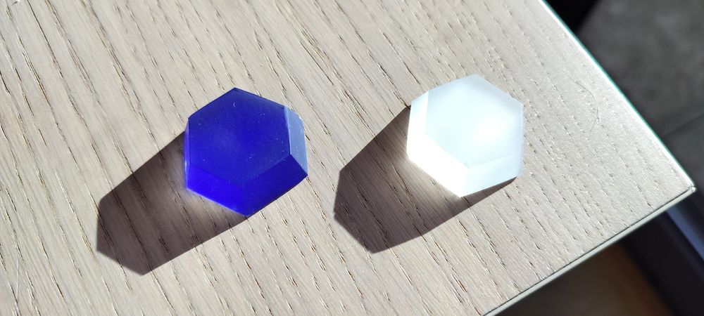 Tabuleiro damas em vidro