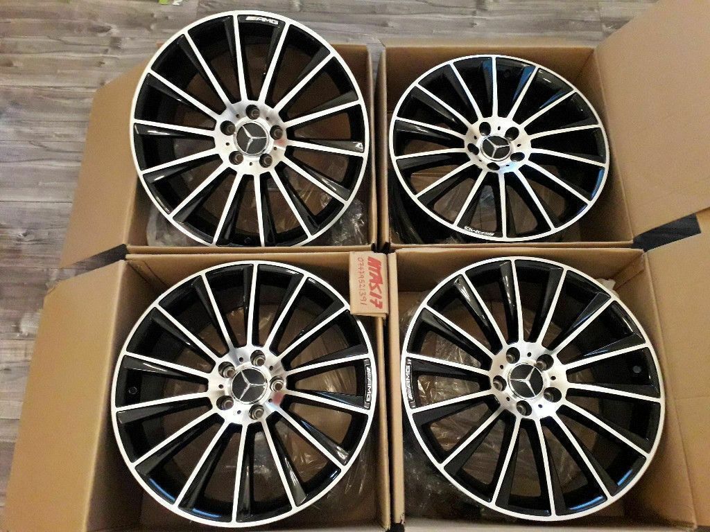 Jante Mercedes turbine 8,5x18" novas na caixa