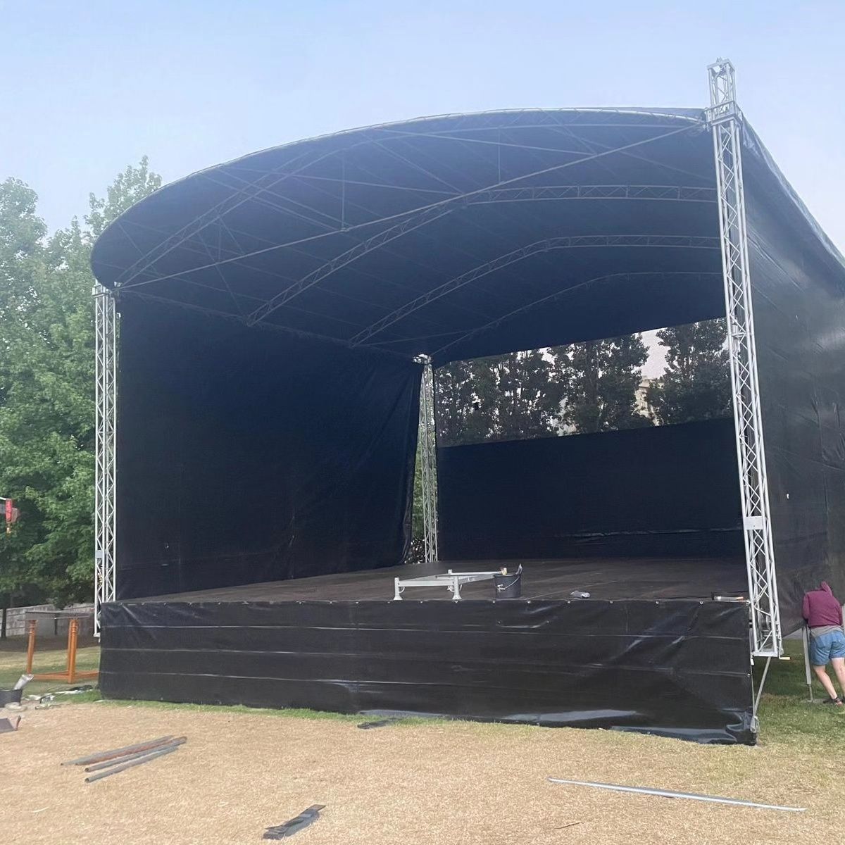 Palco 10m x 8.75m x 6m