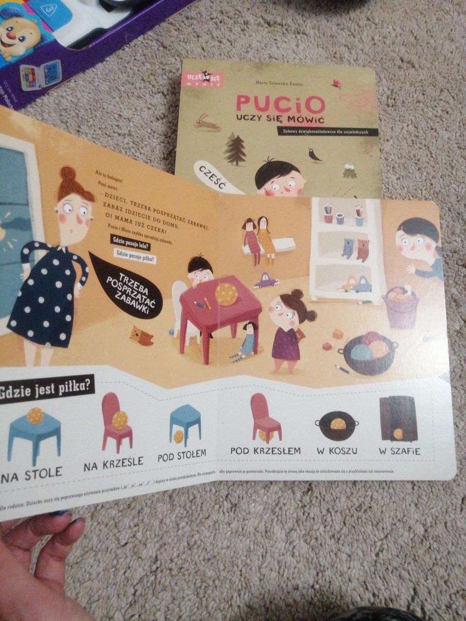 Zestaw 2 książki Pucio plus puzzle Pucio