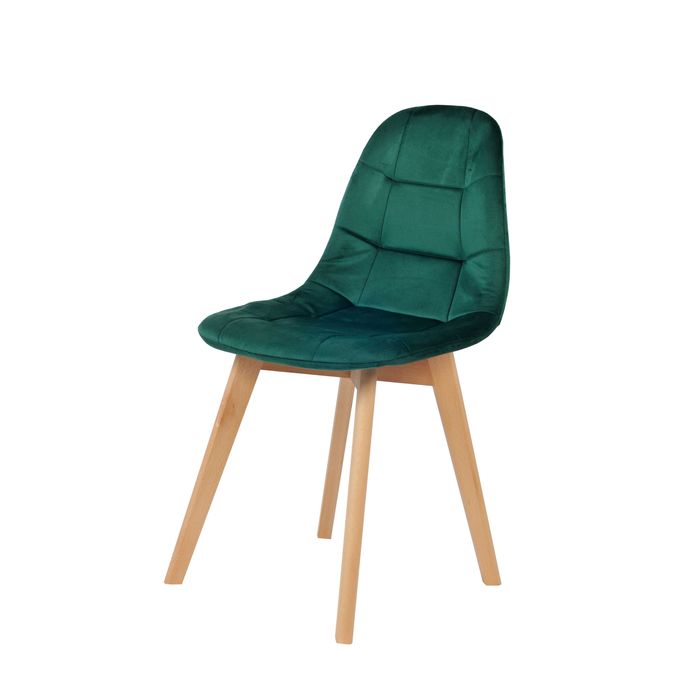 Krzesło Skandynawskie DSW welurowe NOWOCZESNE KOLORY