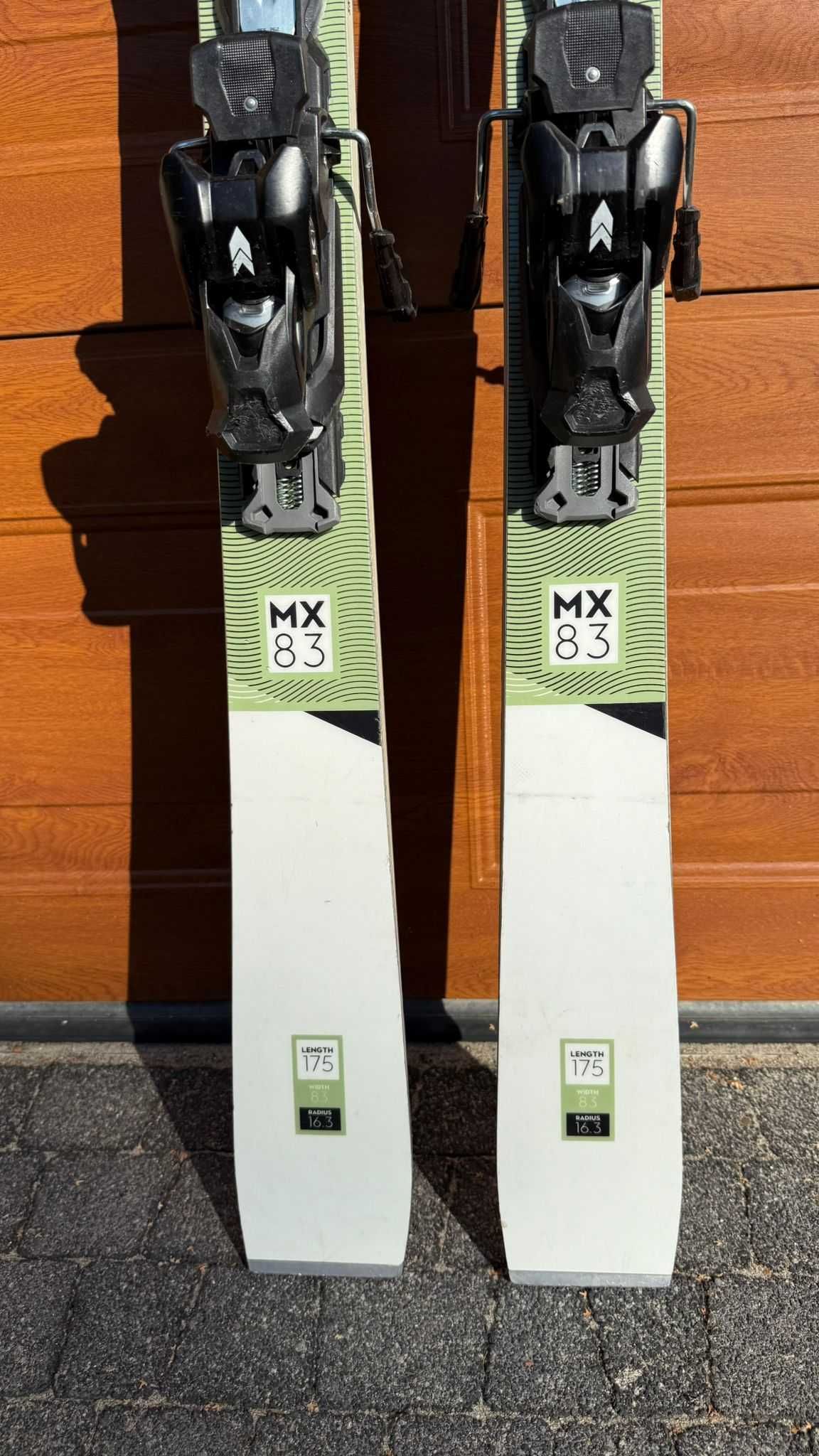 Narty Kastle MX 83 + wiązania K12 PRW GW