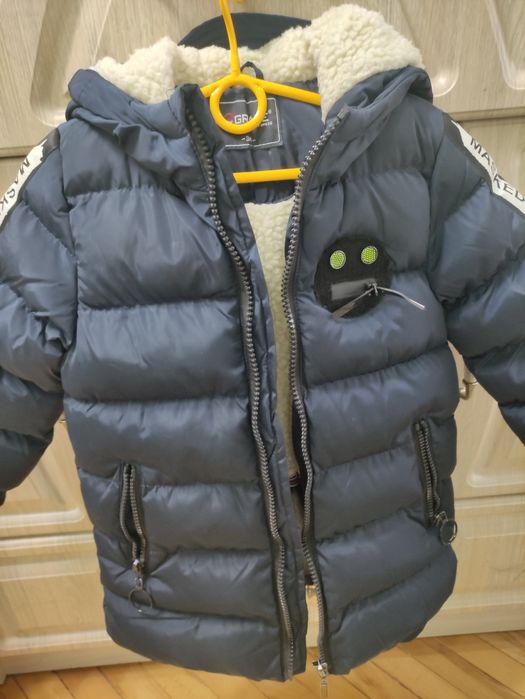 Куртка дитяча зимова на овчинці