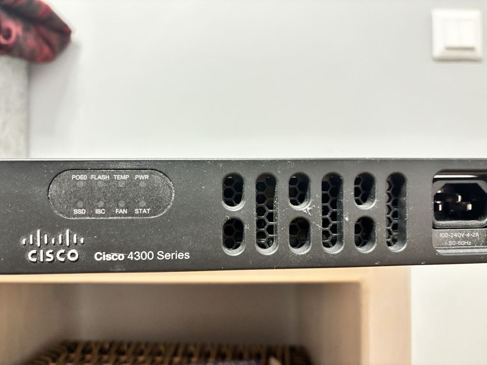 Маршрутизатор Cisco ISR4331/K9