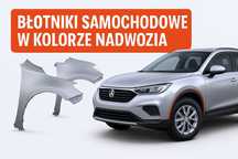 Błotniki w kolorze nadwozia