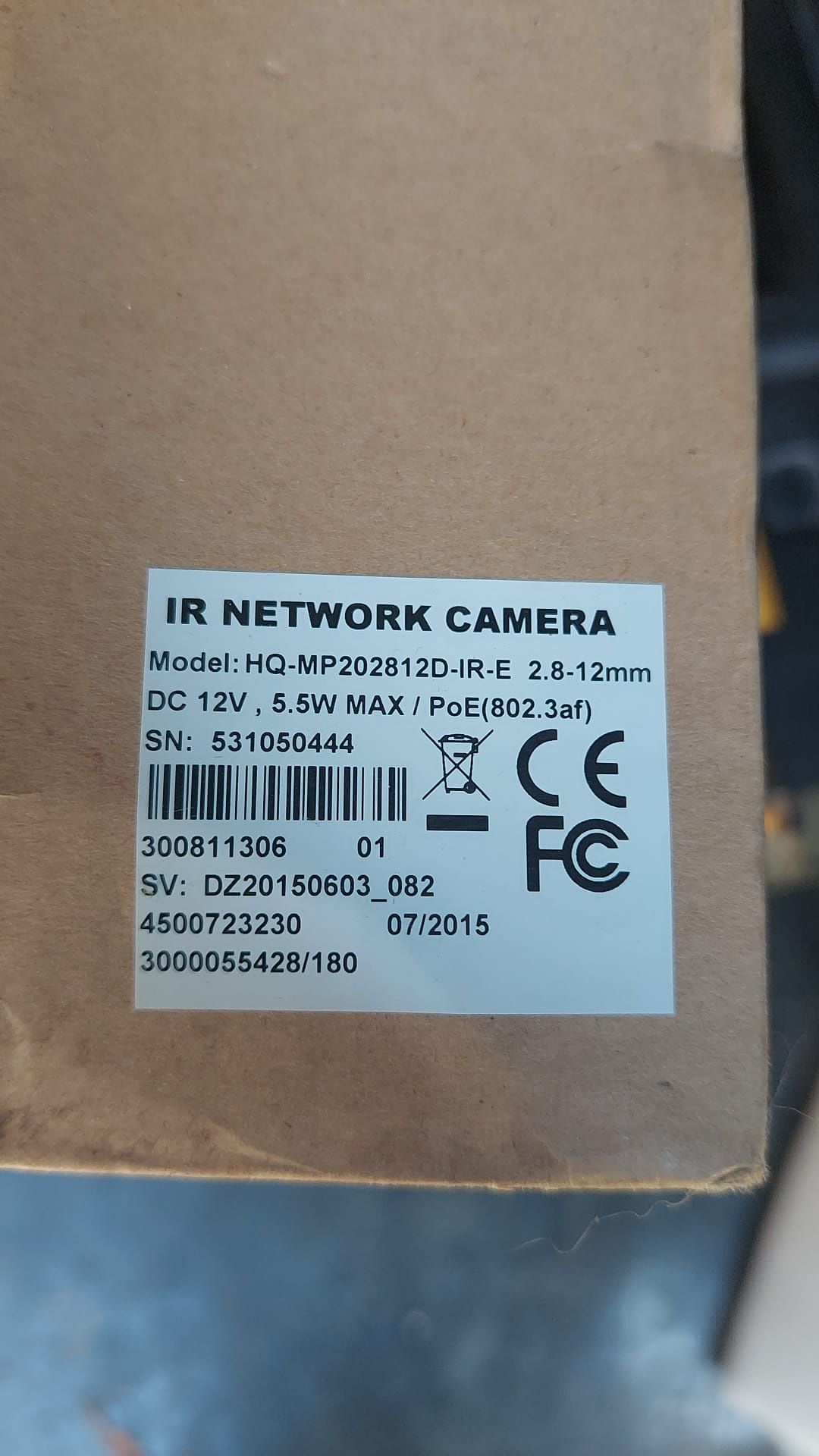 Kamera IP kopułkowa HQ-MP202812D-IR-E