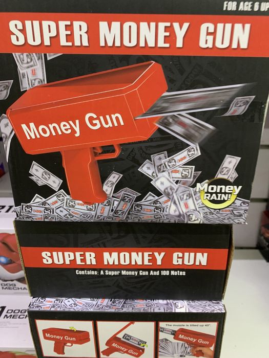 Lança notas novo em caixa