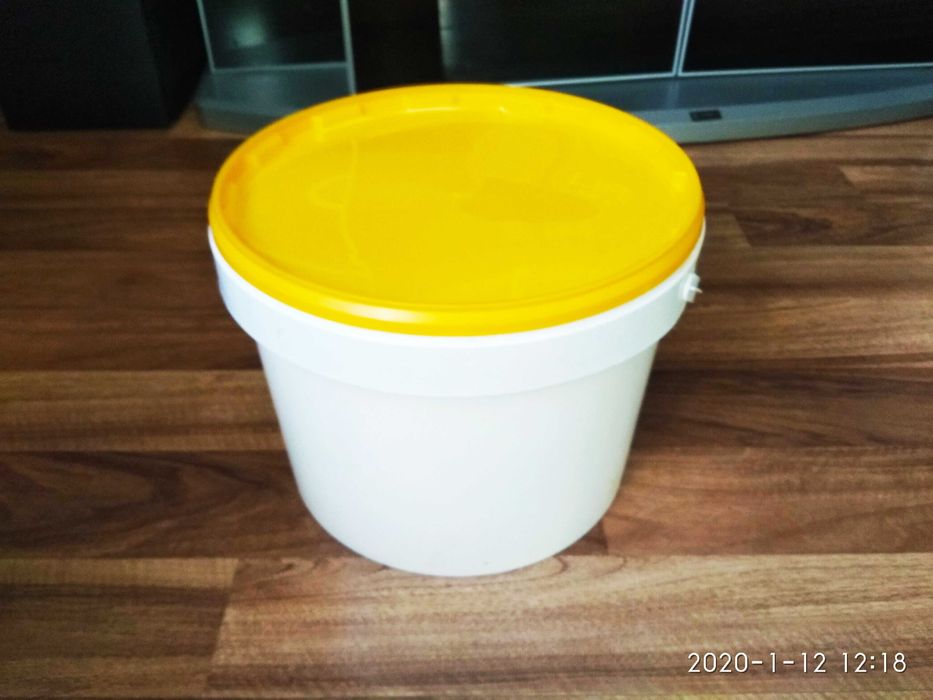 Wiadro plastikowe 10 litrowe do przechowywania żywności