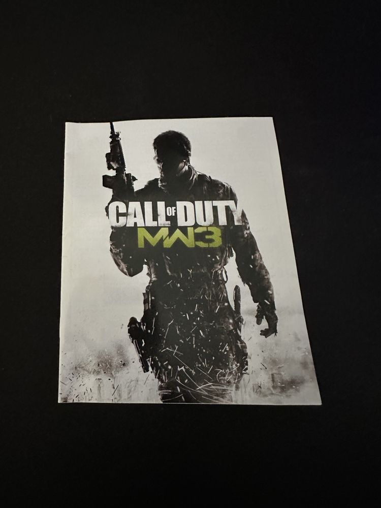 Książeczka manual,do gry Call Of Duty Modern Warfare PlayStation 3 PS3