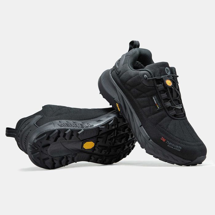 Кросівки зимові Merrell Continium 3M Gore-Tex Black premium