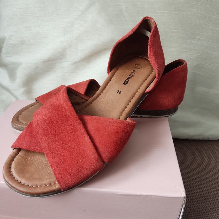 Softwalk sandały skórzane damskie 39,5/40 cena z przesyłką