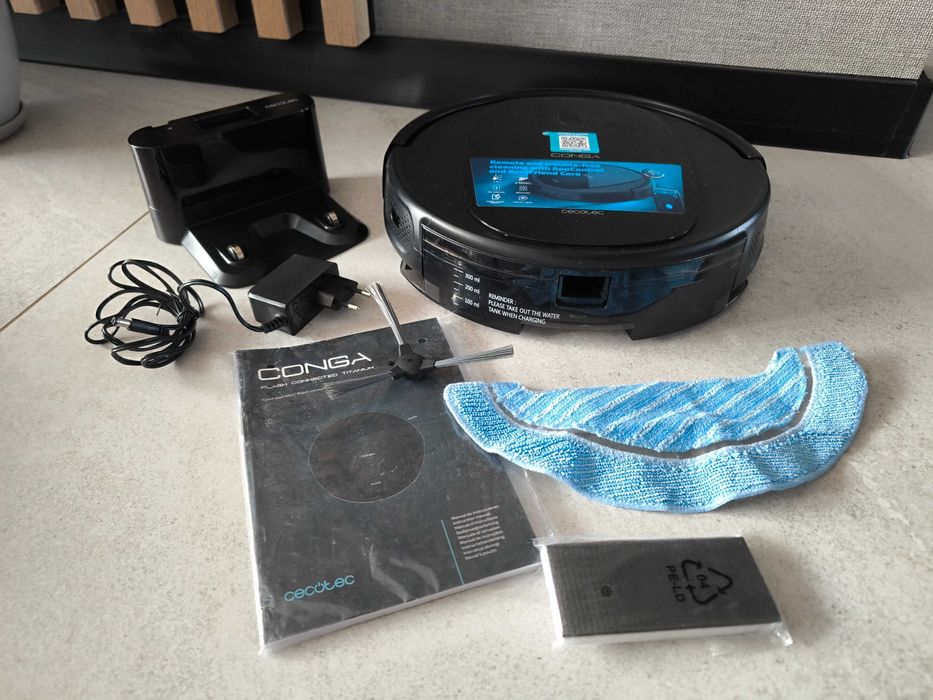 Robot sprzątający Cecotec CONGA 1990 CONNECTED czarny