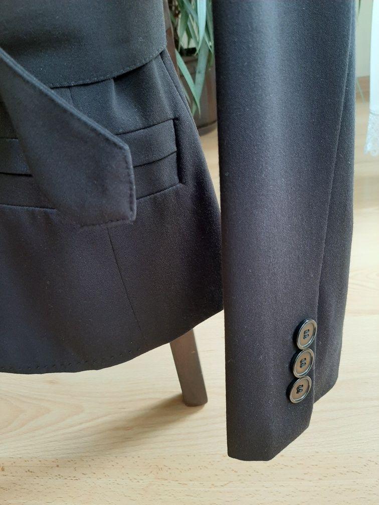 Elegancki czarny żakiet C&A rozm.38
